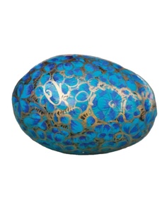 Huevos de madera, huevos artificiales de Pascua para decoración de Pascua hechos por artesanos de Cachemira DE LA India - Product Image 4