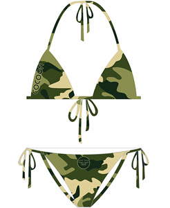 Maillots de bain sur mesure, vêtements de plage pour femmes, bikinis et vêtements de plage de qualité supérieure, taille haute - Product Image 1