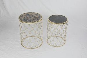 Vente chaude Design d'intérieur personnalisé Style de vie de luxe Tables d'appoint en bois anciennes gigognes Fabrication indienne - Product Image 6