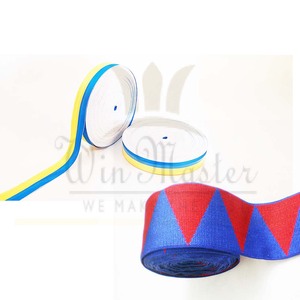 High Quality Regimental Ribbon Wholesale <b>Masonic</b> Regalia Moire Ribbon Red | <b>Masonic</b> Apron Ribbon - Product Image 5