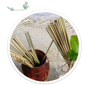 Offre Spéciale Vietnam-Made 100% ensemble de boissons de pailles d'herbe naturelle boîte d'accessoires de barre de haute qualité emballée pour l'exportation - Product Image 5