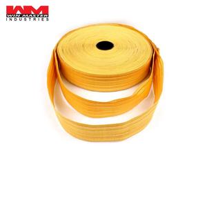 Dentelle tressée jaune soyeux de 6.5mm de large | Uniforme de défense de cérémonie de haute qualité garnitures en dentelle tressée et rubans - Product Image 3