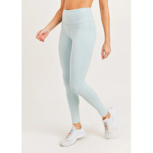 Customized -FRIENDLY SWEETHEART LIGHT BLUE HIGHWAIST LEGGINGS - Product Image 3