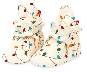 Newborn-Baby-Booties-Soft-Comfortable-Cotton - 100% organic cotton booties for unisex new born - Product Image 2