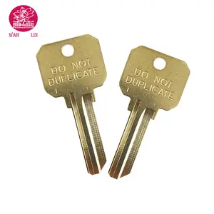 Kw1 Dnd Key Blank Stamped DO NOT DUPLICATE 5 Pin Key