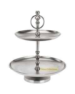 Soporte de aluminio con forma de hoja dorada para pastel, Base de diseño clásico para centro de mesa de boda, hecho a mano, nuevo, superventas - Product Image 5