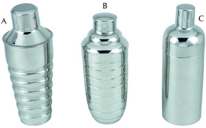 Stainless Steel Cocktail Shakers Set Modern <b>Bar</b> <b>Tools</b> Durable Design for Mixology - Product Image 3