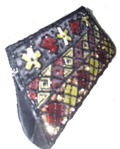 Lowellcraft Women's Indian Handmade Satin <b>Clutch</b> Bag for <b>Wedding</b> Gifted Party Wear Delhi Origin - Product Image 1