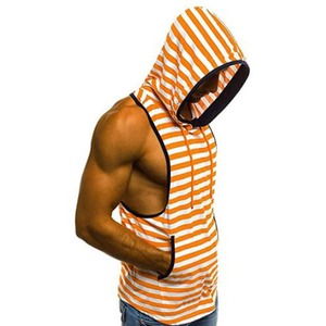 Men's Sleeveless Gym <b>stringer</b> <b>Vest</b> OEM Blank Customizable Embroidery Solid Color Bodybuilding Fitness Men Y-back Tank Top - Product Image 5