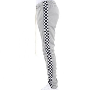 กางเกงวอร์มแบบมีซิปของผู้ชาย,กางเกงวอร์มทรงสลิมฟิตลำลองพร้อมโลโก้ของคุณเอง - Product Image 4