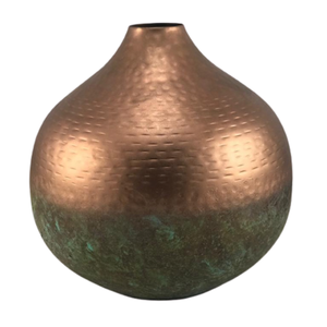 Pot de fleurs en fer martelé de style antique personnalisé, fait main, écologique, pour la décoration de la maison, vase de sol pour le salon - Product Image 1