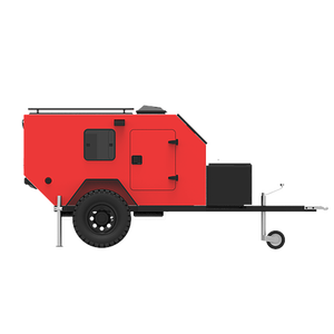 2025 kinlife Trọng lượng nhẹ Gấp Cắm Trại nhỏ cắm trại Trailer với hệ thống treo độc lập cho cuộc phiêu lưu offroad - Product Image 6