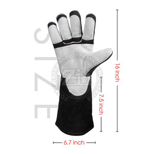 Gants de soudure en cuir sur mesure, anti-chaleur, résistants aux coupures, imperméables, respirants, séchage rapide, légers, toutes tailles, gants de sécurité - Product Image 3