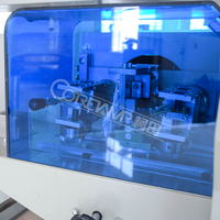 Machine d'emballage alimentaire automatique en acier inoxydable mini HFFS pour sacs et pochettes avec fonction d'emballage et d'étiquetage, fabriquée en Chine