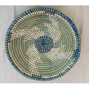 Whism — joli ensemble d'objets de décoration murale en jonc de mer, paniers, bols en osier faits à la main, décoration murale - Product Image 6