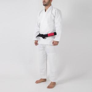 Blanco liso brasileño jiu jitsu gi para los hombres y las mujeres de bjj gi blanco jiu jitsu kimonos en precio barato logotipos personalizados - Product Image 2