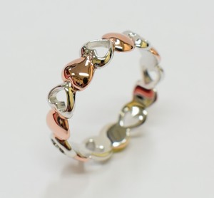Premium Grade <b>Silver</b> Rose Gold Plated <b>Ring</b> R-12513 Bella Jewelry Women's Cluster <b>Ring</b> Trendy Styles Fancy Patterns for - Product Image 2