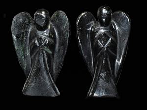 Ángel de la guarda más vendido I Turmalina negra Piedra preciosa Orgone Ángel tallado - Product Image 5