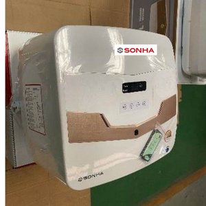 Calentador de Agua Eléctrico de Almacenamiento, Cuadrado, de 15 Litros, 2500W, con Pantalla Digital de Temperatura, Control Remoto y Botones Táctiles, de Plástico, para Uso Doméstico - Product Image 5