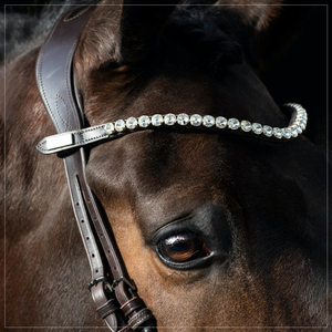Cinchas de cristal hechas en cuero, productos ecuestres para montar a caballo, proveedor al por mayor - Product Image 5