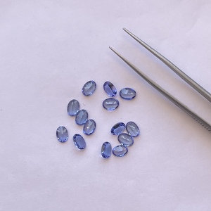6mm 7mm Tanzanite naturelle à facettes coupe ovale lâche calibré en gros fournisseur de pierres précieuses semi-précieuses au prix d'usine en ligne - Product Image 2