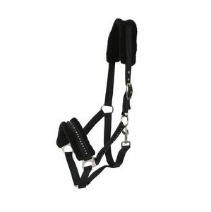 ECUALIZADOR DE CRISTAL hecho a mano, Canal ostentoso, caballo, montar, PP, Halter, con relleno suave - Product Image 1