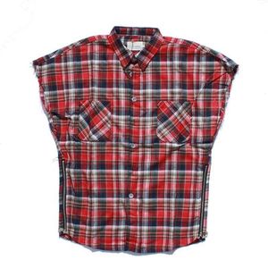 Chemise en flanelle pour hommes lourds doublé intérieur fermetures à pression respirant robuste extérieur hiver chaleur veste printemps fil teint - Product Image 4