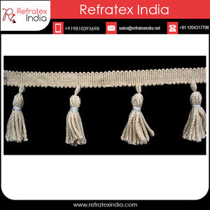 Flecos coloridos decorativos, borlas de moda de alta calidad - Product Image 3