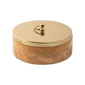 Boîte Chapati en bois de qualité supérieure faite à la main en gros Chapati Casserole classique élégante en gros boîte Roti en bois - Product Image 1