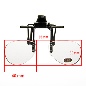 Gafas de Lectura con Clip Magnético Sunmax Slim, Plegables, de Tamaño Pequeño, con Lentes Blancas - Product Image 2