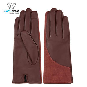 New Style Fashion <b>Leather</b> <b>Gloves</b> <b>Ladies</b> Fashion <b>Gloves</b> Factory Price Wholesale High Quality New Style Fashion <b>Leather</b> <b>Gloves</b>. - Product Image 3