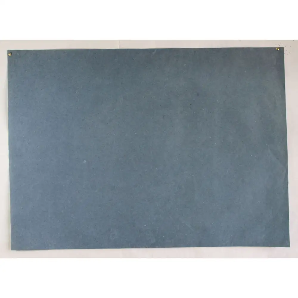 Denim riciclato (jeans) stracci di carta bella carta blu francese liscia per grandi scopi carta fatta a mano da 200 GSM per fogli multipli