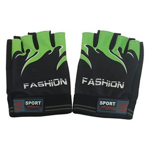 Gants d'entraînement tactiques demi-fins de haute qualité, gants tactiques de moto couleur kaki avec Logo personnalisé, vente en gros - Product Image 6