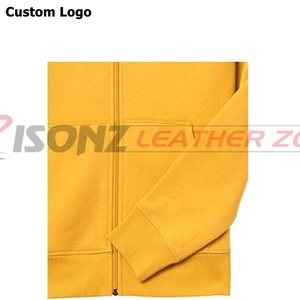 Los nuevos hombres de la moda de otoño e invierno con capucha calle larga manga suelta Color sólido con capucha blusa Casual - Product Image 4