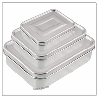 3 compartimenten Enkelvoudige laag Roestvrij staal Japanse stijl Bento Box Verwarmbaar Lekvrij Afneembaar Voedselveilig 1200ml Duurzaam Lunchbox