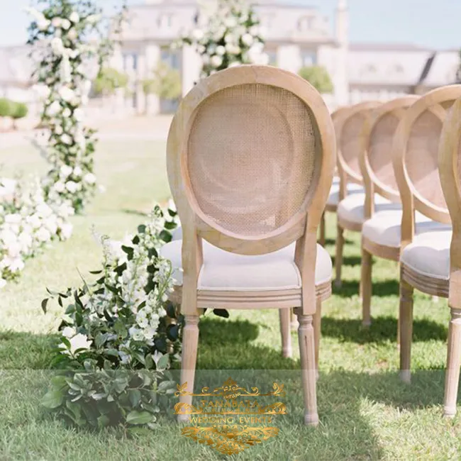 Cadeiras de madeira de luxuoso xvi, cadeiras empilháveis de banquetes de hotel