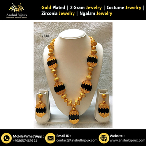 Conjunto de collar nigeriano africano Ngalam, bisutería para mujer para boda, fiesta, compromiso, aniversario - Product Image 6