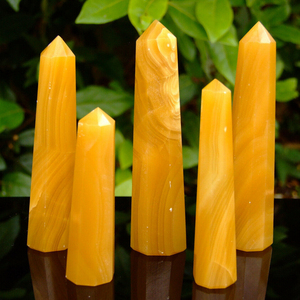 Nắng Vàng Calcite Obelisk Đánh Bóng Chữa Bệnh Tình Yêu Pha Lê Cho Năng Lượng Làm Sạch Niềm Vui Phong Phú Năng Lượng Mặt Trời <span class=keywords><strong>Plexus</strong></span> <span class=keywords><strong>Chakra</strong></span> Trang Trí Nội Thất Quà Tặng - Product Image 1