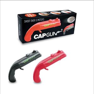 Article à succès sur FBA Amazon, article de jeu de fête amusant et bon marché, pistolet à capuchon, ouvre-bouteille en plastique - Product Image 1