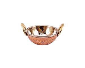 Đồ Nấu Nướng Thiết Kế Mới Giá Bán Buôn Đồ Dùng Nấu Ăn Nhà Bếp Khách Sạn Chống Dính Bằng Đồng Kim Loại Bên Trong Bằng Thép Không Gỉ Kadai Để Nấu Ăn - Product Image 2