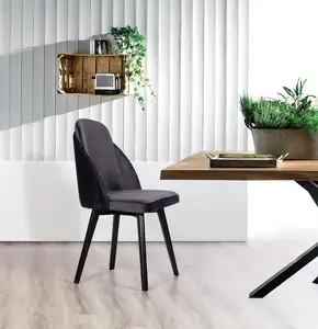 Modern kumaş yemek odası mobilyası