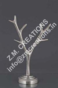 Venta al por mayor moderno y elegante soporte de joyería de metal de aluminio hecho a mano multiusos decoración del hogar logotipo personalizado caja de material de PC embalado - Product Image 2