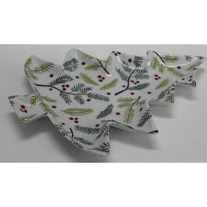 Venta caliente respetuoso con el medio ambiente de aluminio Metal Color gris pegatina esmalte impreso moderno plato para servir hecho a mano personalizado a granel - Product Image 1