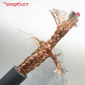 Câble de microphone à paire torsadée en cuivre nu avec blindage tressé et gaine en PVC - Product Image 3