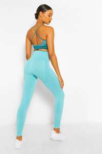 Mallas deportivas para mujer, leggings deportivos, conjunto sin costuras - Product Image 2