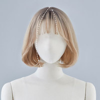 Perruque complète bouclée Style coréen «J Curl»-fabriquée en corée-Fiber synthétique haute température K POP Style jolie fille