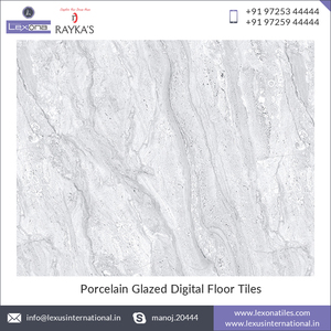 Modern 600X600mm Polished Porcelain Glazed Digital Floor Tiles Solid Vitrified Home Office Interior Decor Stylish Design - Product Image 2