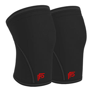 Personalizable 7mm neopreno rodilla manga transpirable Fitness seguridad producto para sentadillas levantamiento de pesas protección tamaño especial - Product Image 2