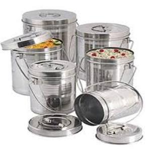 ENSEMBLE DE 9 PIÈCES EN ACIER INOXYDABLE KADI DABBA - Product Image 1