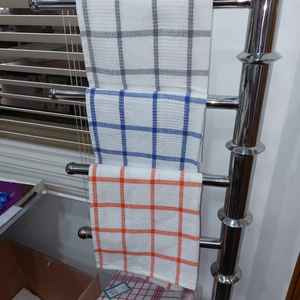 100% coton Personnalisé Gros Waffle Weave Fils Teints Serviettes De Cuisine Thé Serviettes En Microfibre Serviettes - Product Image 4